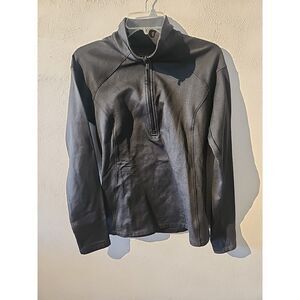 Columbia Omni-Wick Evaporation Base Layer Black 1/4 Zip Women's M Long Sleeve